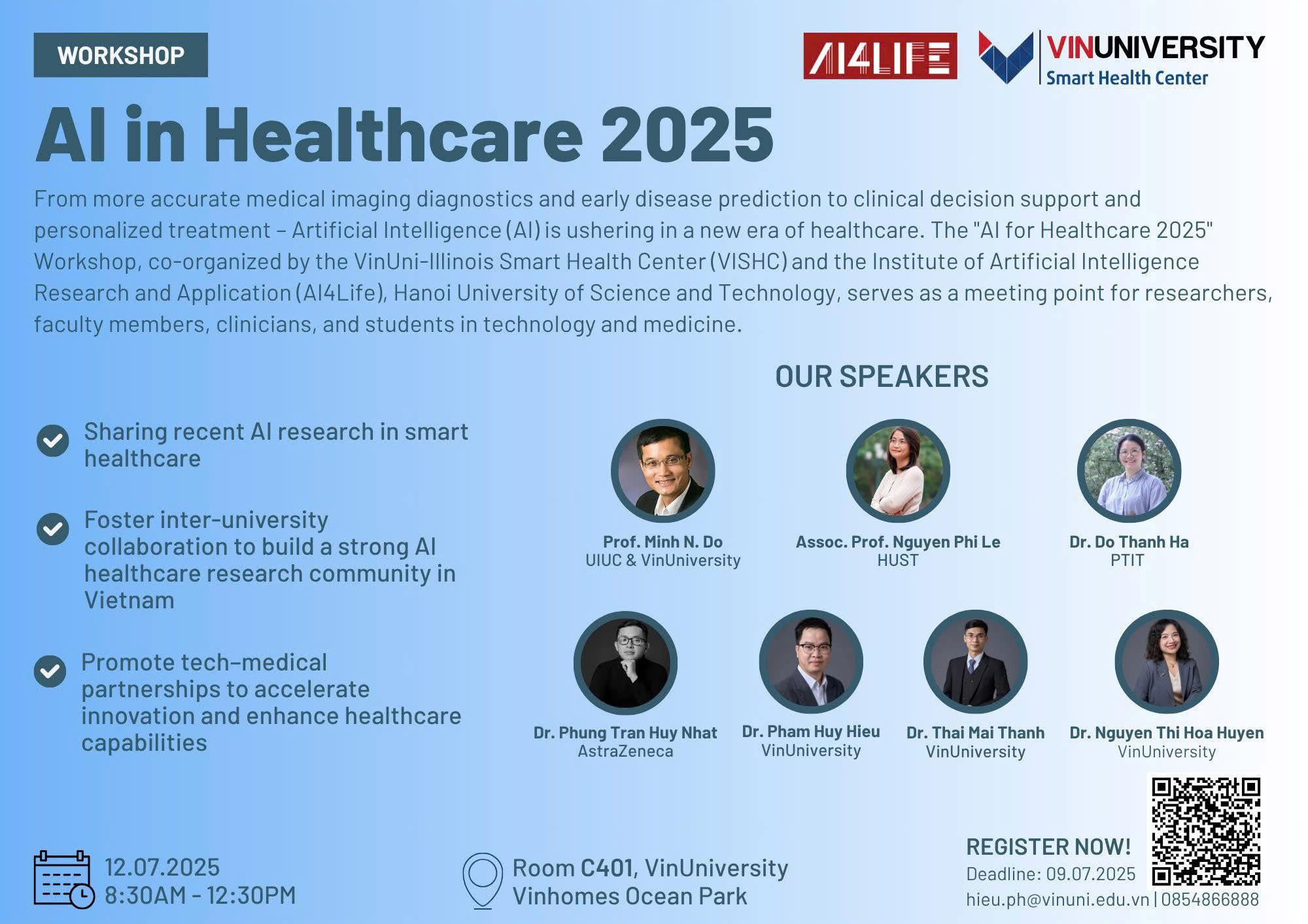 WORKSHOP “AI IN HEALTHCARE 2025”